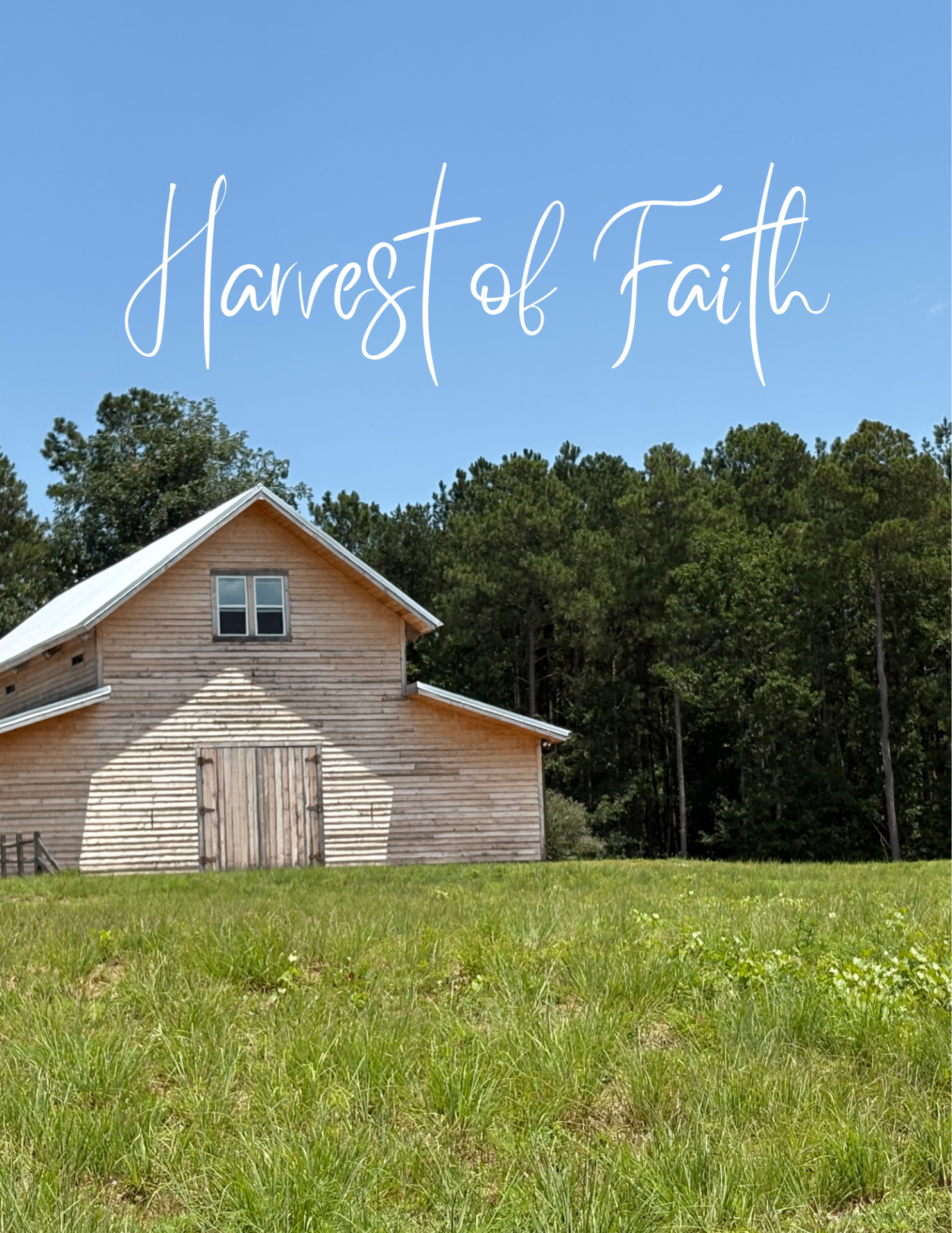 Harvest of Faith — a day of worship and praise
